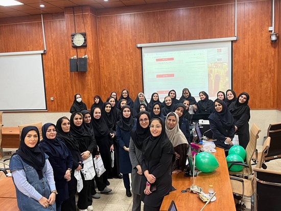 مراسم گرامیداشت روز زن در معاونت آموزشی دانشگاه علوم پزشکی تهران 